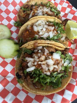 Tacos with al pastor