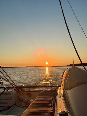 Sunset on Ashley River