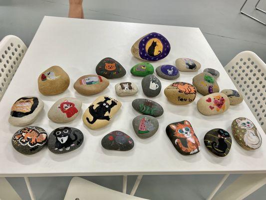 Painted rocks