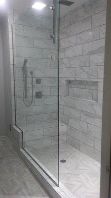 Frame-less Shower