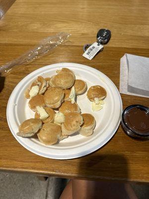 Tasty poeffertjes (poffer-jeez)