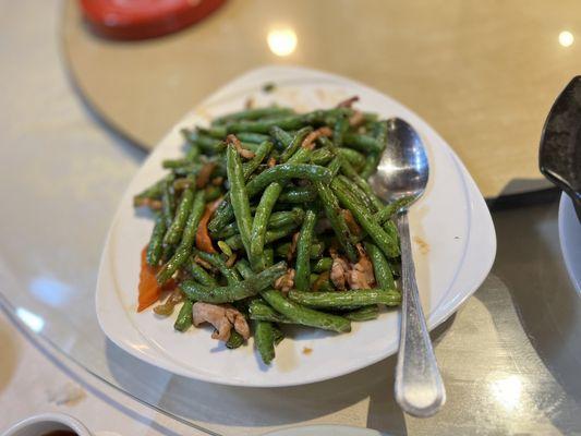 Green Sauted String Bean(WITH PORK)