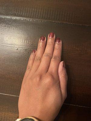 Gel Manicure after 1 week.