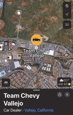 Team Chevy, Vallejo CA