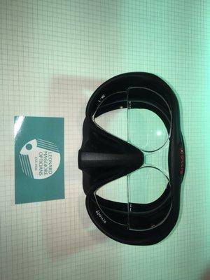 Executive bifocal prescription dive mask