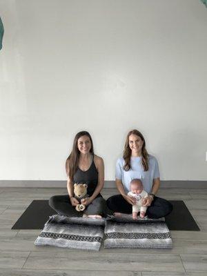 Lisa from Do Yoga with Lisa & Chelsea from Growing Forward Therapy