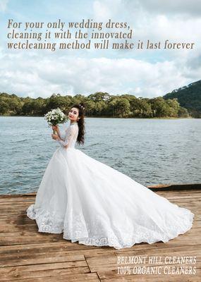 Wedding Dress Cleaning and Preservation