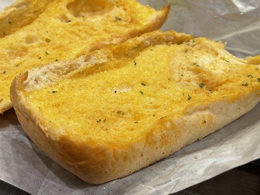 Garlic bread is bomb!