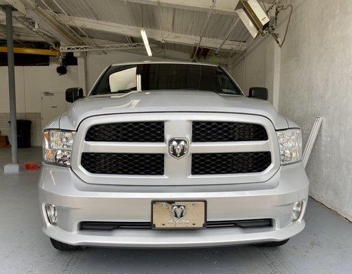 Dodge Ram following inside and out full detail package