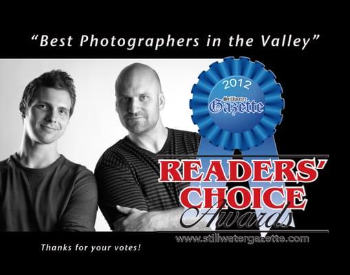 Best Photographers in the Valley award 2012