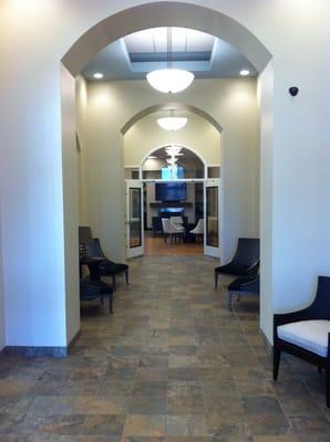 Clubhouse entry way