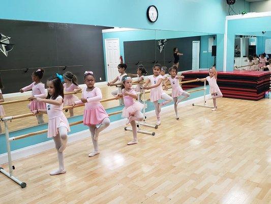 Ballet class