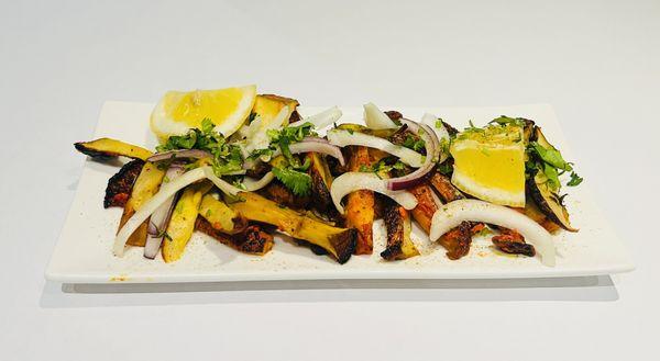 Trumpet Tandoori Mushroom Appetizer