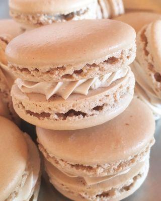 Mocha macarons