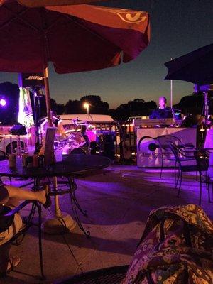 Great live music on the patio!