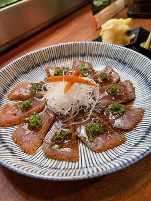 Seared Tuna sashimi