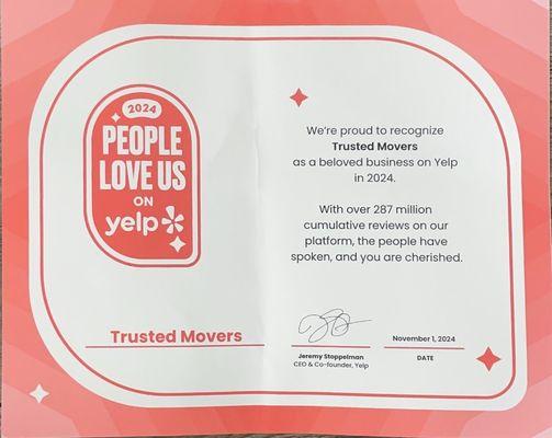 Thank you for all the love and support, Yelpers! We greatly appreciate it!