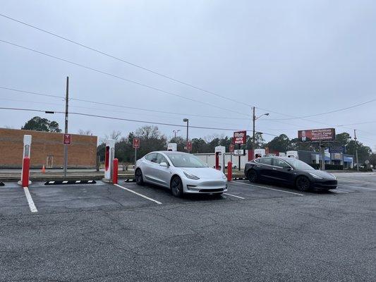 Cordele, GA, Tesla supercharger