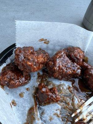 Jamaican jerk boneless wings