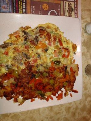 Vegetable omelet