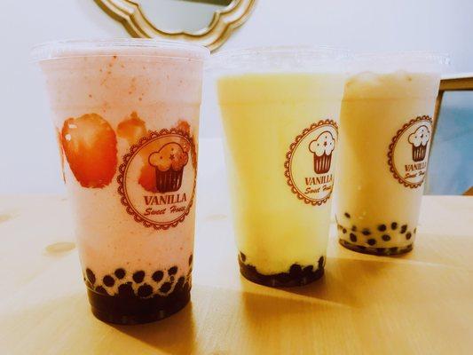 boba and smoothies!