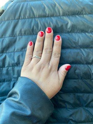 Love my red nails, thank you Yoo Nail & Spa for the amazing services