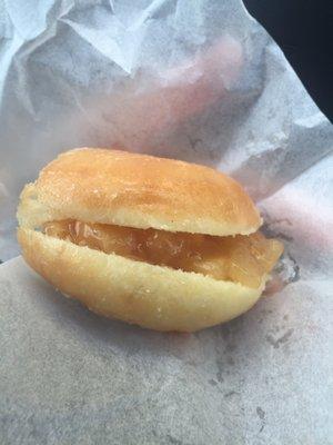 Cinnamon Apple filled donut (filled fresh after you order)