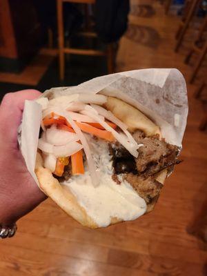 Gyro extra veg & extra sauce