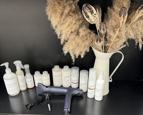 Your hair health is our main priority. Olaplex is used and recommended in the salon.