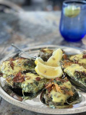 Oysters Rockefeller