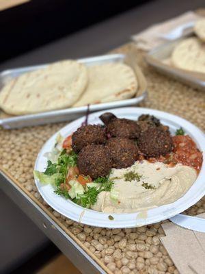 Full Falafel Plate