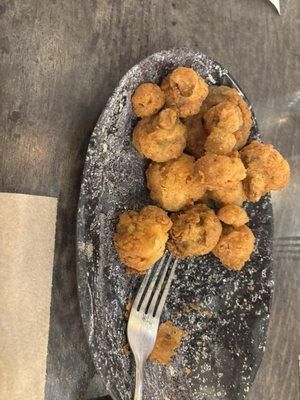 Breaded mushrooms