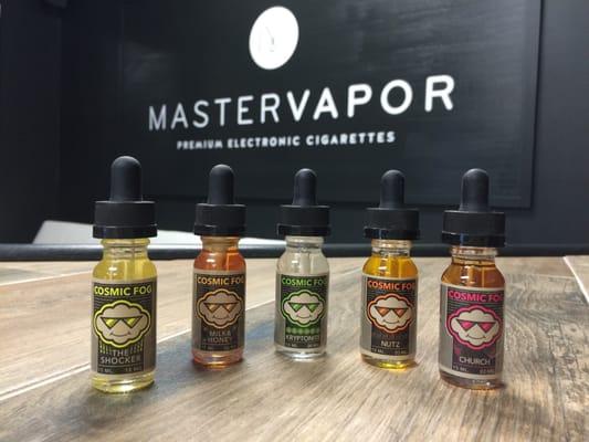 5 out of this world Cosmic Fog flavors!