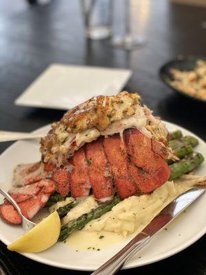 Carb Stuffed Lobster Tail