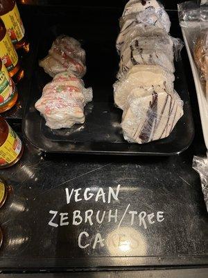 Vegan zebra cake!