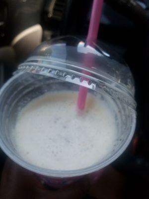 Disgusting watery shake