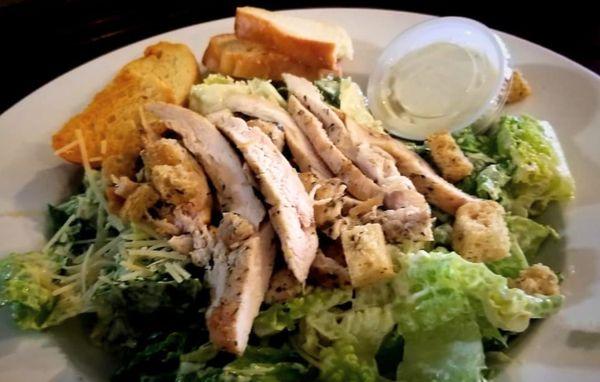 Add Grilled Chicken to our fresh Caesar Salad for a nutritious and delicious lunch.