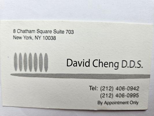 David Cheng, DDS