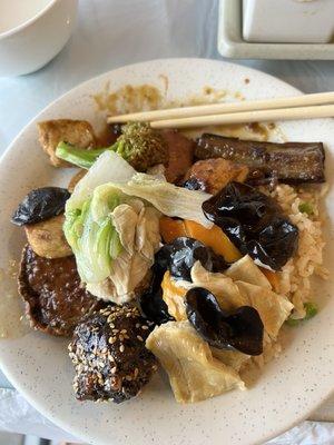 Great Chinese Vegan food buffet