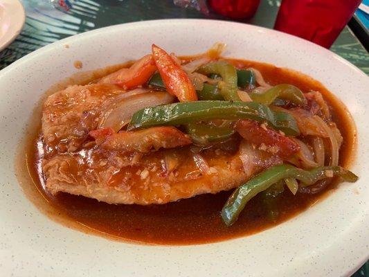 Pescado a la ranchera