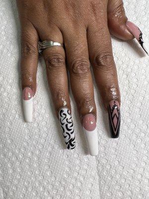 Design long nails