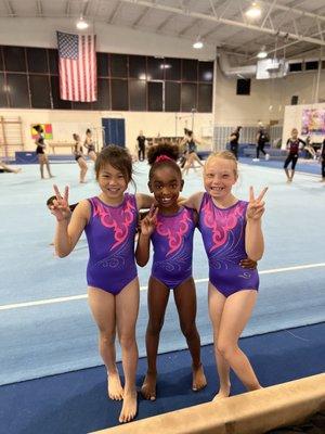 Our girls are amazing in gymnastics competitions