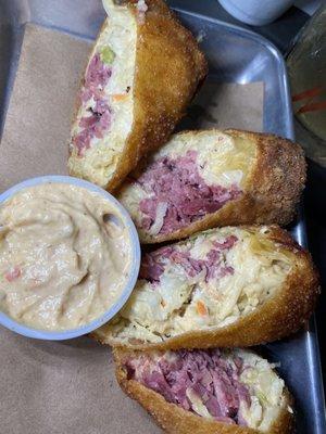 Reuben Egg rolls