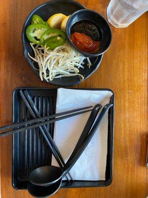 Toppings for the pho