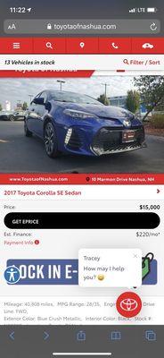 Toyota of Nashua Parts