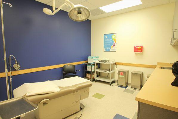 CareSpot procedure room