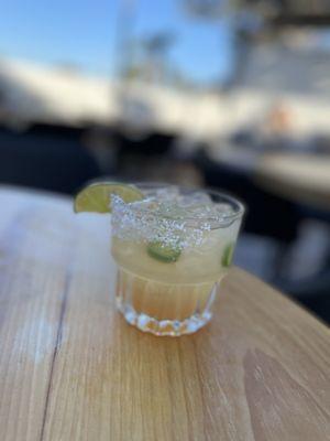 Cadillac Margarita with jalapeño