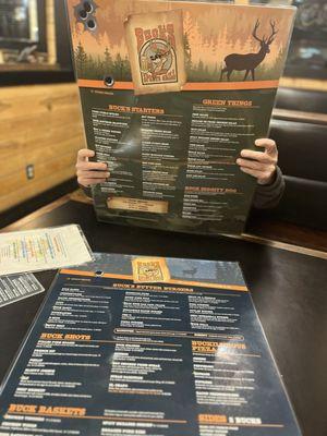 Big A** Menu!