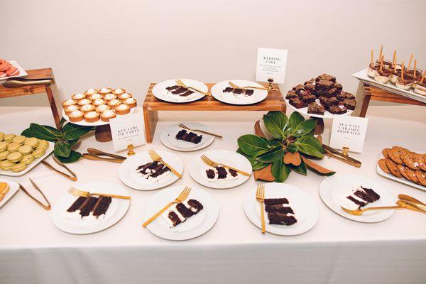 Dessert table - photo credit: katescottphotography.net