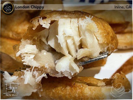 Fish N Chips ($14) Very good; light & flaky crust; flavorful & moist inside.